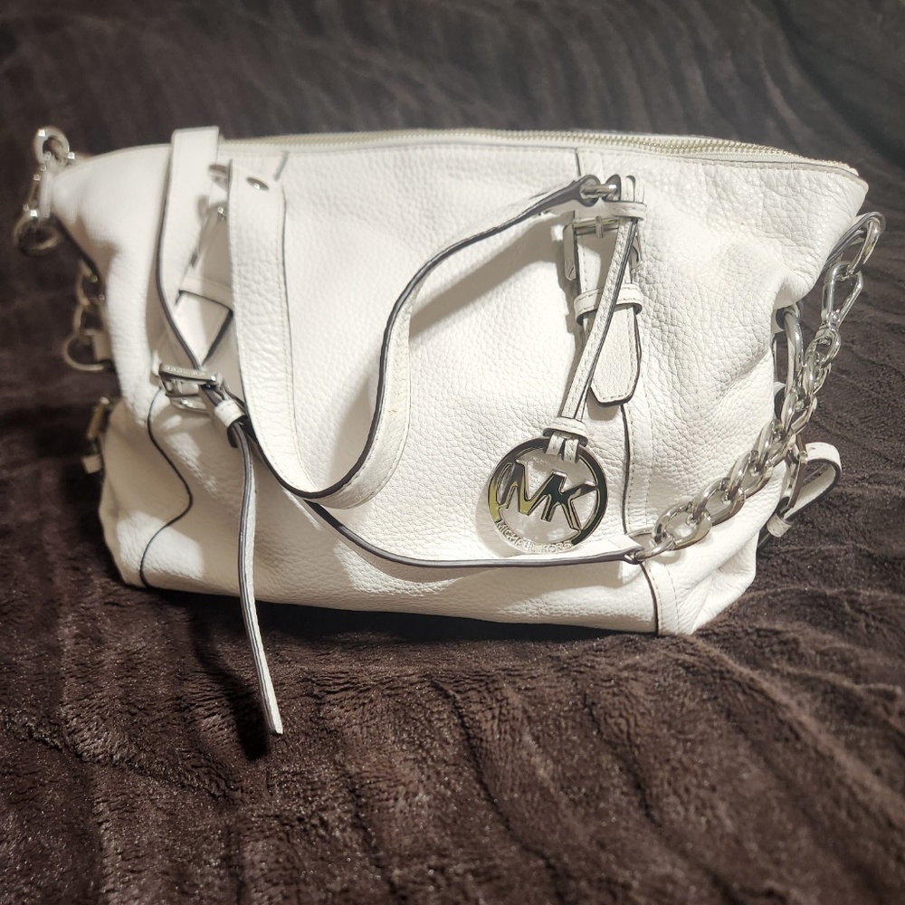Women's Michael Kors Authentic Leather Handbag